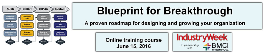 Blueprint for Breakthrough Registration | IndustryWeek