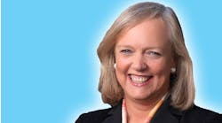 Hewlett-Packard CEO Meg Whitman says the company is tracking on course &apos;to execute one of the largest and most complex separations ever undertaken.&apos;