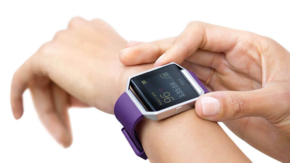 The Fitbit Blaze smartwatch