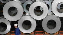 An Alcoa aluminum plant worker An Alcoa aluminum plant worker
