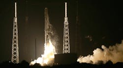 The SpaceX Falcon 9 rocket last September, carrying a Dragon supply ship as it lifted off from the launch pad on a resupply mission to the International Space Station.