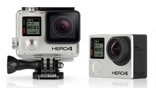 The GoPro Hero4 Black the companys highestend camera at 500