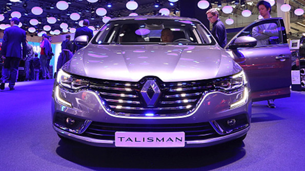 The new Reanult Talisman at the 2015 IAA Franfurt Auto Show