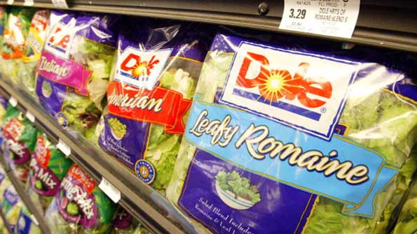 Dole packaged salad