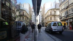 A street in Buenos Aires A street in Buenos Aires