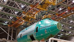 The 7478 is assembled at three production lines at Boeingrsquos Everett WA manufacturing complex The 7478 is assembled at three production lines at Boeingrsquos Everett WA manufacturing complex