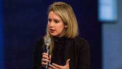 Theranos founder and CEO Elizabeth Holmes at the Clinton Global Initiative Theranos founder and CEO Elizabeth Holmes at the Clinton Global Initiative