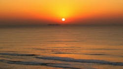 The Indian Ocean from Durban South Africa The Indian Ocean from Durban South Africa