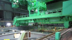 The interior of part of the Fukushima Daiichi Nuclear Plant The interior of part of the Fukushima Daiichi Nuclear Plant