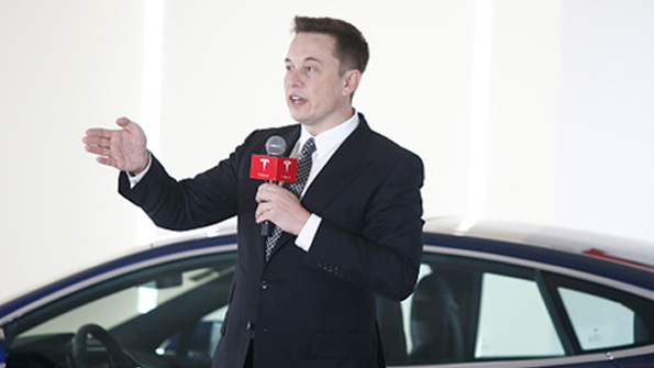 Tesla Motors founder and CEO Elon Musk