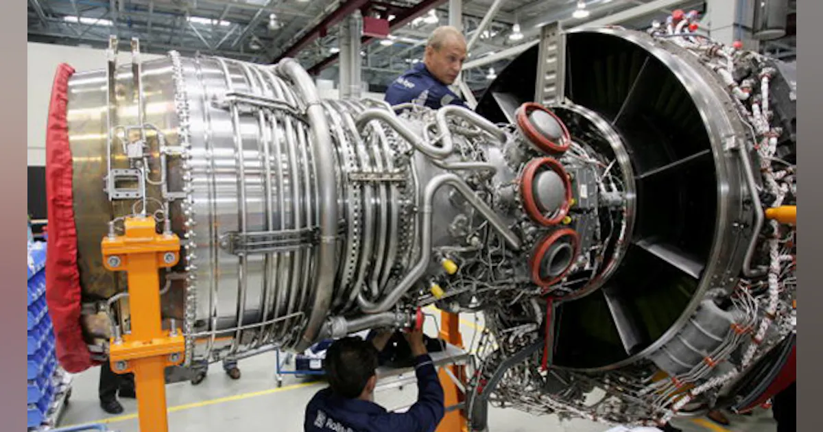 Rolls Royce Jet Engine