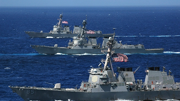 The Arleigh Burke DDG 51 Class of guided missile destroyers was launched in 1988 and designed to function around the Aegis Combat System a computer and radarbased missile defense and guidance system