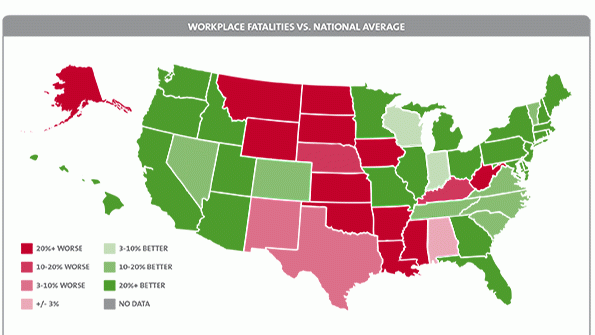 The state reports supplement IHSIrsquos research around the impact of integrating health and safety in the workplace
