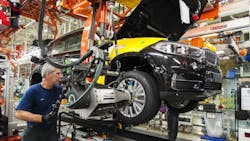 A worker at BMW39s Spartanburg Tenn plant A worker at BMW39s Spartanburg Tenn plant