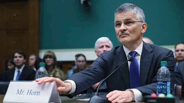 Horn testifying on the VW diesel cheating devices before members of Congress in October