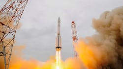 The ESA ExoMars lifts off Monday from Kazakhstan The ESA ExoMars lifts off Monday from Kazakhstan