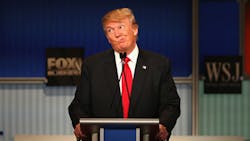 Republican presidential hopeful Donald Trump Republican presidential hopeful Donald Trump