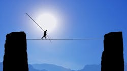 tightrope walker tightrope walker