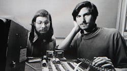 Apple founders Steve Wozniak and Steve Jobs Apple founders Steve Wozniak and Steve Jobs