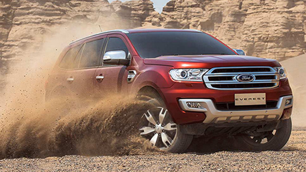 The new Ford Everest