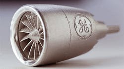 GE has been a manufacturing pioneer in the application of additive or 3D printing technologies, in particular within the GE Aviation business, which has adopted additive manufacturing to produce fuel nozzles and other engine parts.
