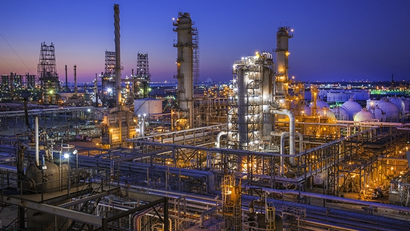Marathon Petroleum is integrating operations at its Galveston Bay refinery acquired in 2013 with its smaller Texas City refinery The two facilities are across the road from each other