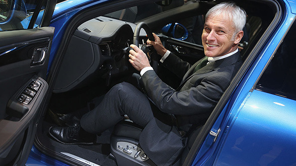 Volkswagen AG CEO Matthias Mueller in 2014