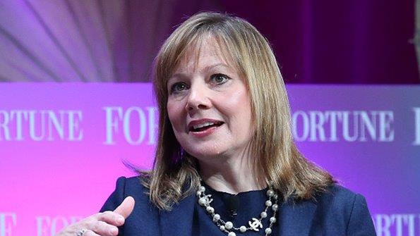 GM CEO Barras 1Time Option Grant Boosts Pay to 29 Million