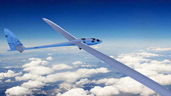 An artist rendering of the Perlan Project second stage