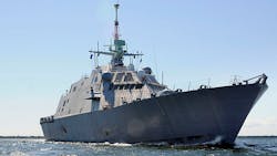 The USS Freedom littoral combat ship The USS Freedom littoral combat ship