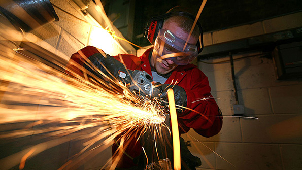 A Cammell Laird apprentice