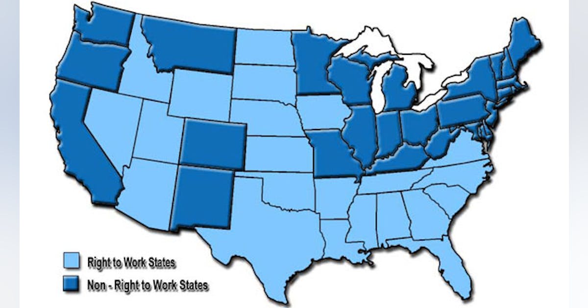 The Importance (or NonImportance?) of RighttoWork in Location