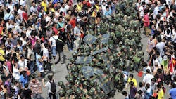 Japan protests Japan protests