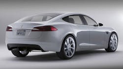 Tesla electric car Tesla electric car