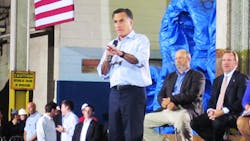 Romney talks manufacturing in Ohio Romney talks manufacturing in Ohio