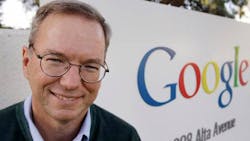 Google executive chairman Eric Schmidt Google executive chairman Eric Schmidt