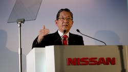 Nissan COO Toshiyuki Shiga Nissan COO Toshiyuki Shiga
