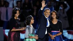 Barack Obama reelected Barack Obama reelected