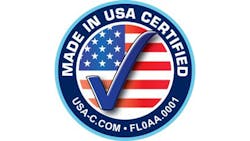 Made in USA Certified Made in USA Certified