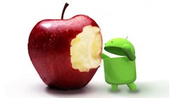 Android eats apple Android eats apple