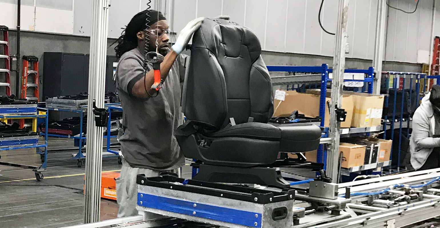Adient Georgia Best Plant making seats