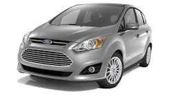 The CMAX Hybrid shown and the CMAX Energi plugin drove Fords 2013 growth in the electrified vehicle market According to Ford the Hybrid gets 47 mpg city and 47 mpg highway
