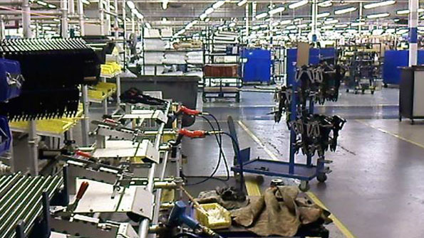 LaZBoy manufacturing plant