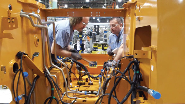 CNH manufacturing plant