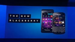 The new blackberry The new blackberry