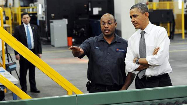 Obama Predicts US Economic Rebirth