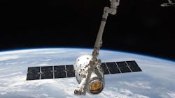Commercial SpaceXs Capsule Arrives at Space Station Commercial SpaceXs Capsule Arrives at Space Station