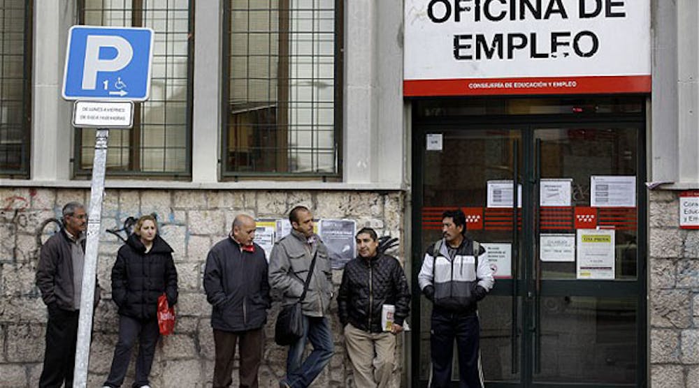 Industryweek 3900 Spain Unemployment