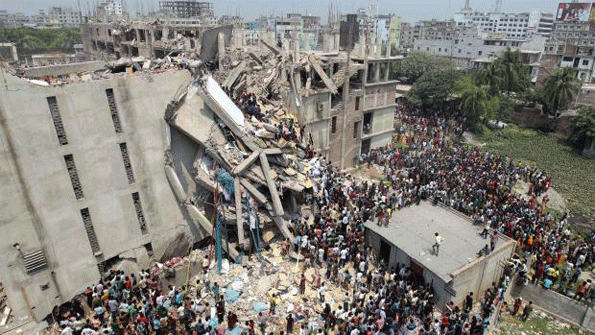 Bangladesh Garment Factory Building Collapse Kills 127