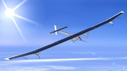 Solar Plane Takes Off on CrossCountry US Trip Solar Plane Takes Off on CrossCountry US Trip